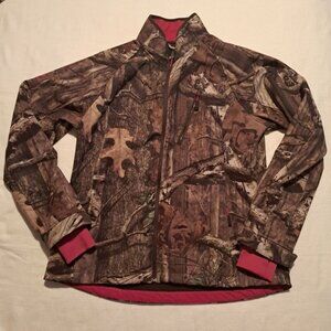 Mossy Oak Breakup Infinity women's size Large fleece lined camo jacket VGUC
